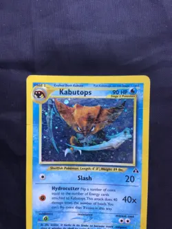 Pokemon Cards: Neo Discovery Rare Holo: Kabutops 9/75 - Image 2