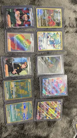 Pokemon TCG Full Art Holo Mixed Lot Collection Set - Image 1