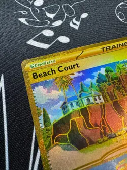 Beach Court 263/182 Pokemon TCG S&V Paradox Rift Hyper Rare Trainer English - Image 3