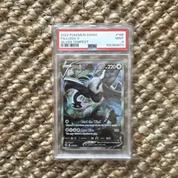 Pokemon Lugia V 186/195 Alternate Art Silver Tempest PSA 9 Mint English Alt - Image 1