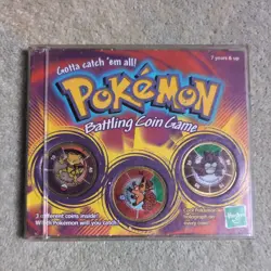 Vintage Pokemon Battling Coin Game 2000 - Abra, Vilpix, Nidoking - Image 1