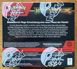 Pokemon Mega Entwicklung Booster Box Display /DEUTSCH Sofort Verfugbar!!! - Image 2