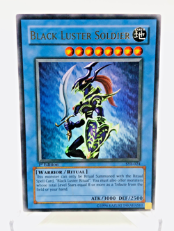 1996 Yu-Gi-Oh! Black Luster Soldier & Ritual 1st Edition SYE-024 & SYE-025 NM - Image 2