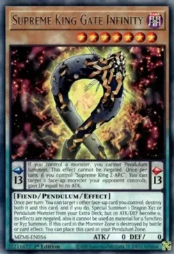 Supreme King Gate Infinity - MZMI-EN056 - Rare - 1st Edition - Lightly Played - Image 1