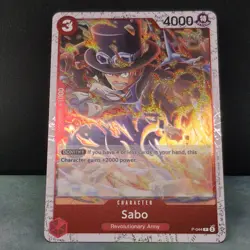 Sabo PRB-02 P-044 Promo Pirate Foil The Best Vol 2 One Piece Near Mint Card NM - Image 2