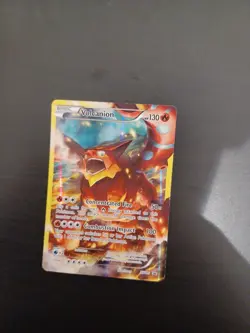 Volcanion ~ XY185 ~ Half Art ~ PROMO ~ NEAR MINT ~ Pokemon Card - Image 1