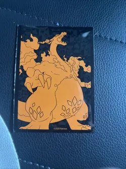 Rainbow Foil Charizard VMAX In A Card Sleeve Pokemon Trading Card - Image 2