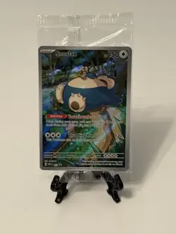 Pokemon TCG SNORLAX Promo Card Scarlet Violet 151 SVP051 Holo Sealed - Image 1