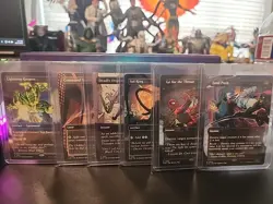 MTG Secret Lair × Marvel's Villainous Deeds Non Foil Set With Bonus Card - Image 1