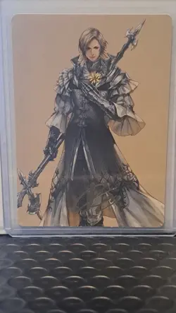 MTG Final Fantasy - Dion, Bahamut's Dominant #42 "Signed" (Art Series) - Image 1