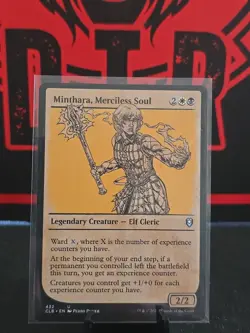 1x Minthara, Merciless Soul Showcase CLB Battle for Baldur's Gate MTG NM - Image 1