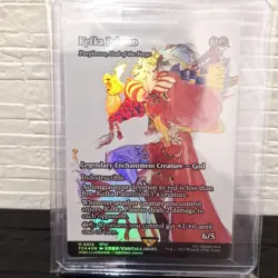 MTG FF Kefka Palazzo (God of the Blacksmith, Barforos) English version foil - Image 1