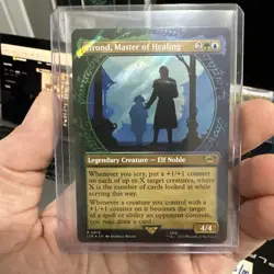 Elrond, Master of Healing - Showcase Surge Foil 810 - MTG Lord of the Rings - Image 1