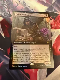 MTG Hostile Agent Expanded English foil 1 sheet - Image 1