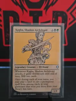 Kagha, Shadow Archdruid (426) Showcase Battle for Baldur's Gate CLB MTG NM - Image 1