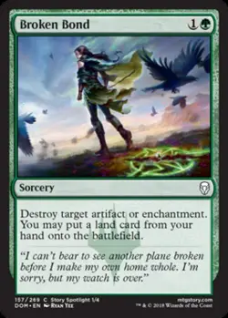 Broken Bond - Near Mint MTG Dominaria - Image 1