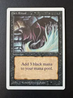 Dark Ritual Unlimited MTG Magic The Gathering - Image 1