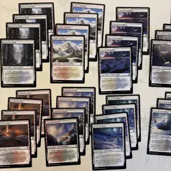 Magic the Gathering MTG Dual Snow-covered Lands Lot 40 Total - Image 3