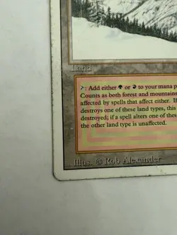 MTG: Taiga Revised Edition Card Magic The Gathering -MP - Image 4