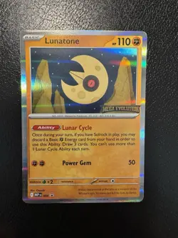 Lunatone (004) Mega Evolutions Promo​ - Near Mint Pokemon TCG - Image 1