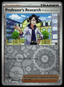 Pokemon Prismatic #125/131 Professor's Research [Professor Sycamore] Holo - Image 1