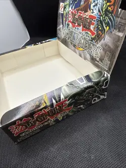 YUGIOH 2002 METAL RAIDERS - USED EMPTY BOOSTER BOX - Image 2