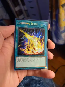 Yugioh Lightning Storm MP22-EN253 1st Prismatic Secret Rare - Image 1
