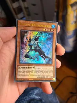 Yugioh Elemental HERO Liquid Soldier LED6-EN013 1st Ultra Rare - Image 1