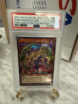 PSA 9 Dark Magician Girl Promo RD/G001-JP002 Rush Duel Yu-Gi-Oh Yugioh Japanese - Image 1