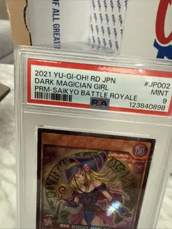 PSA 9 Dark Magician Girl Promo RD/G001-JP002 Rush Duel Yu-Gi-Oh Yugioh Japanese - Image 4