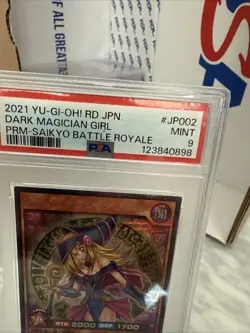 PSA 9 Dark Magician Girl Promo RD/G001-JP002 Rush Duel Yu-Gi-Oh Yugioh Japanese - Image 5