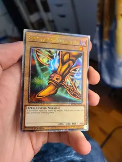 Yugioh Right Leg of the Forbidden One MP24-EN002 1st Quarter Century Secret Rare - Image 1