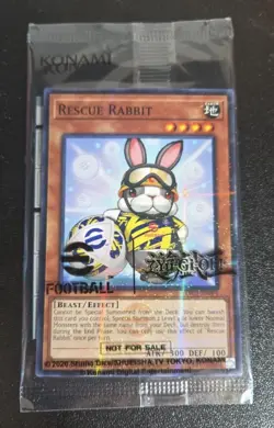 Yugioh -Rescue Rabbit EFC1-EN001 Neymar eFootball Collaboration Promo *Sealed* - Image 1