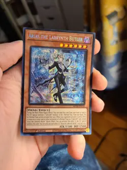 Yugioh Arias the Labrynth Butler MP24-EN116 1st Prismatic Secret Rare - Image 1