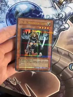 (49) YuGiOh D.D. Warrior Lady HL06-EN003 Hobby League Ultra Parallel LP - Image 2