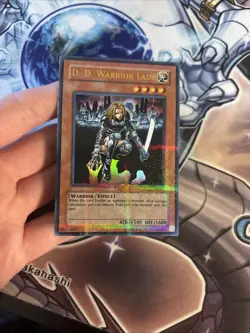(49) YuGiOh D.D. Warrior Lady HL06-EN003 Hobby League Ultra Parallel LP - Image 4