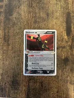 Umbreon ex 112/115 Damaged - Unseen Forces Vintage Pokemon Card - Image 2