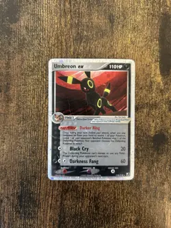 Umbreon ex 112/115 Damaged - Unseen Forces Vintage Pokemon Card - Image 3