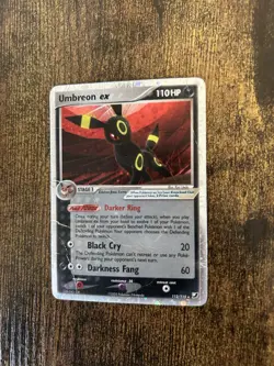 Umbreon ex 112/115 Damaged - Unseen Forces Vintage Pokemon Card - Image 4