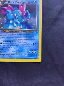 Pokemon Cards: Neo Destiny Rare Holo: Dark Feraligatr 5/105 - Image 5
