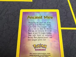 Pokemon TCG - Ancient Mew 2000 Insert Card NM - Image 2