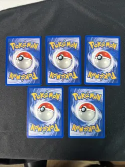 Pokemon TCG 1st Edition Gym Hero 5 Card Lot For Kmoran7171 731329511228 - Image 2