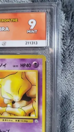 Pokemon Casy Old Back PSA Graded Ace-Grade Card One Owner - Image 3