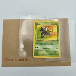 Pinsir 25/64 Jungle Rare Non Holo HP Pokemon TCG 1999 WOTC Vintage Card - Image 2
