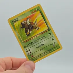Pinsir 25/64 Jungle Rare Non Holo HP Pokemon TCG 1999 WOTC Vintage Card - Image 3