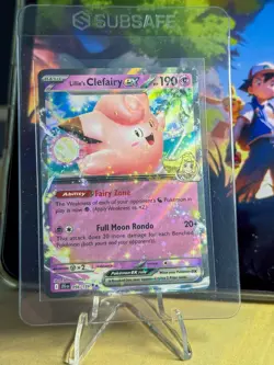 Lillie’s Clefairy ex 056/066 Journey Together Pokemon Card Mint Pack Fresh NM - Image 1