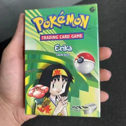 ERIKA Pokemon Gym Heroes Theme WOTC Starter Deck NEW Factory Sealed Cards - Image 4