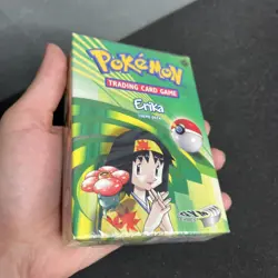ERIKA Pokemon Gym Heroes Theme WOTC Starter Deck NEW Factory Sealed Cards - Image 5