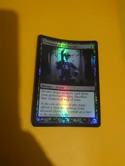 Footsteps of the Goryo, Saviors of kamigawa MTG Card. Arcane FOIL sorcery - Image 1