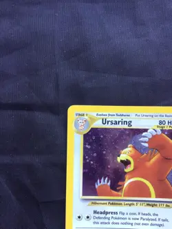 Pokemon Cards: Neo Discovery Rare Holo: Ursaring 15/75 - Image 3